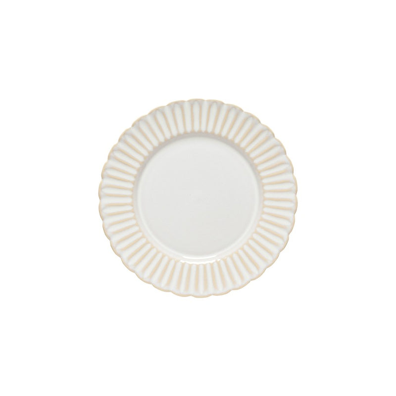 Costa Nova - Cristal White Salad/dessert plate - Limolin 