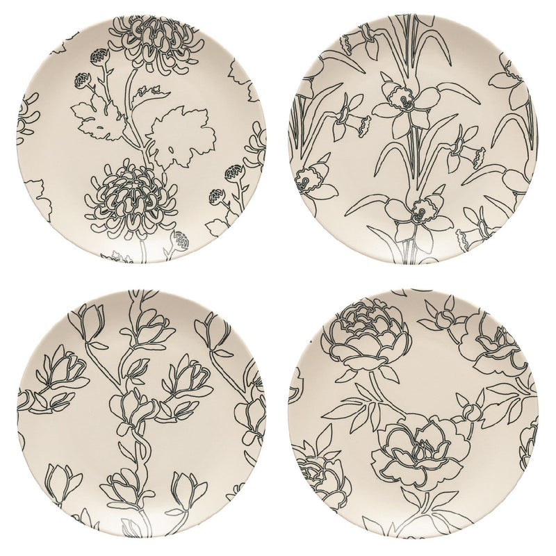 Costa Nova - Elements Salad/dessert plates (Set of 4) - Limolin 