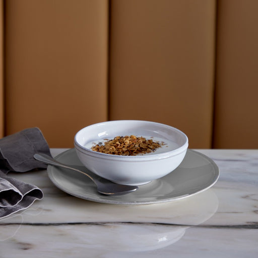 Costa Nova - Friso White Low Bowl 15cm - Limolin 