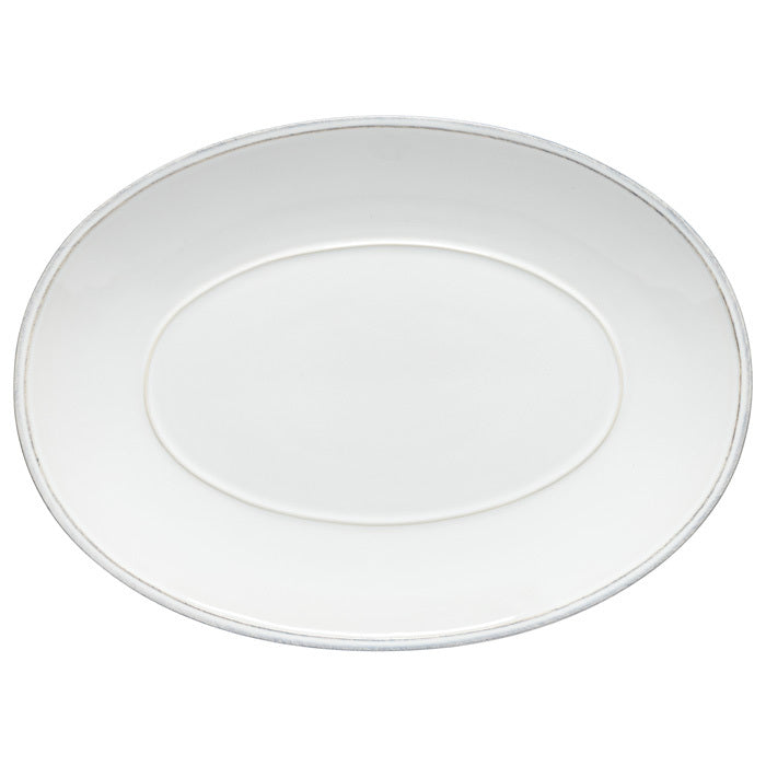 Costa Nova - Friso White Oval Platter - Limolin 