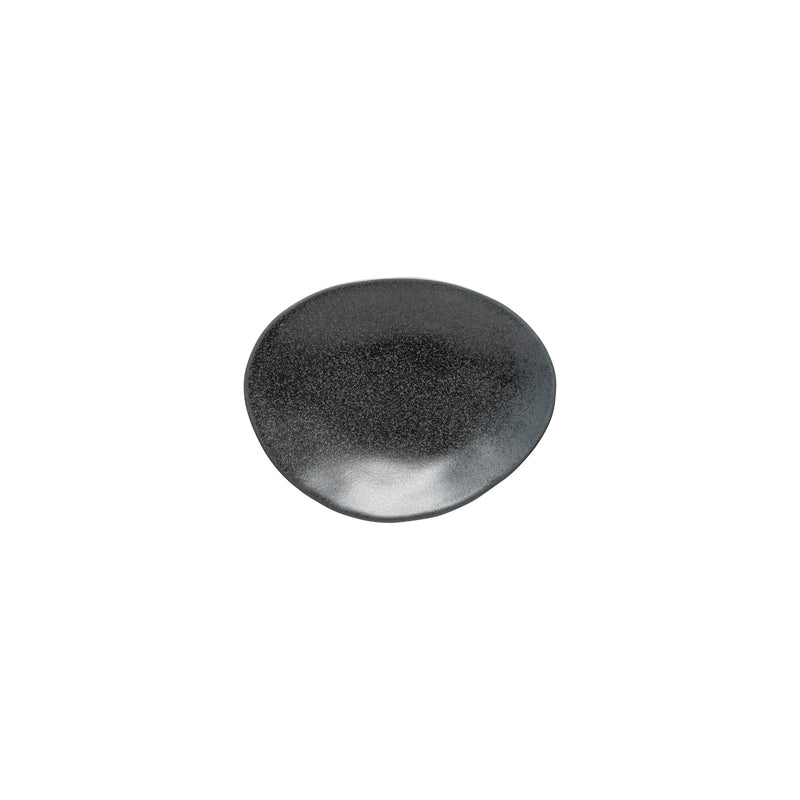 Costa Nova - Livia Matte Black Oval bread plate - Limolin 