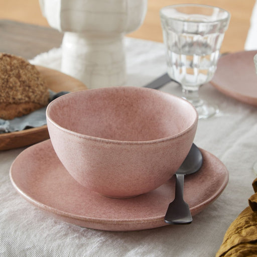 Costa Nova - Livia Mauve Rose Salad/dessert plate - Limolin 