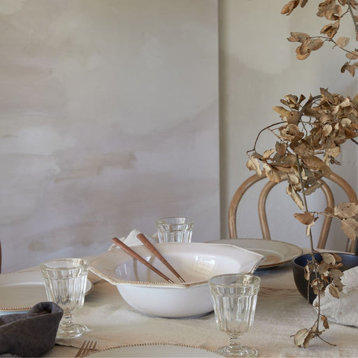 Costa Nova - Luzia Cloud White Oct. Serving Bowl - Limolin 