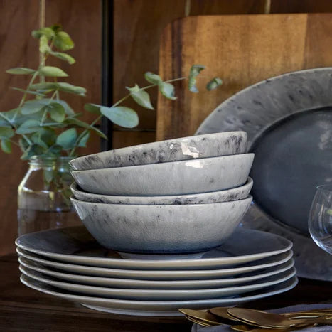 Costa Nova - Madeira Grey Salad/dessert plate - Limolin 