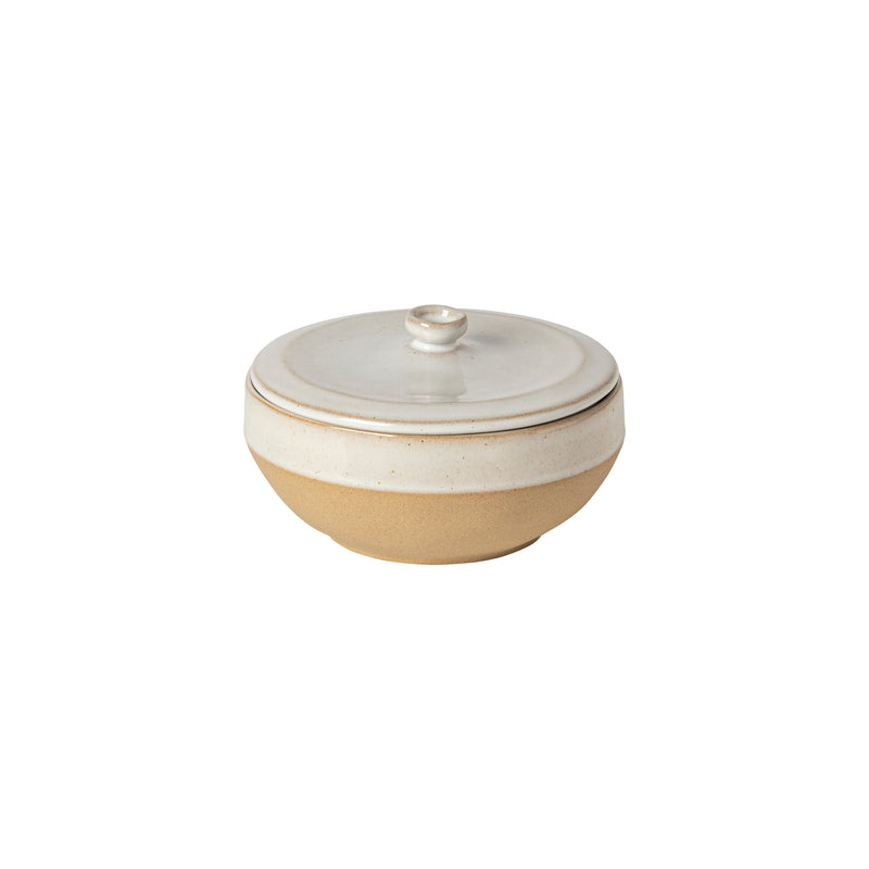 Costa Nova - Marrakesh Sable Blanc Covered Dish - Limolin 
