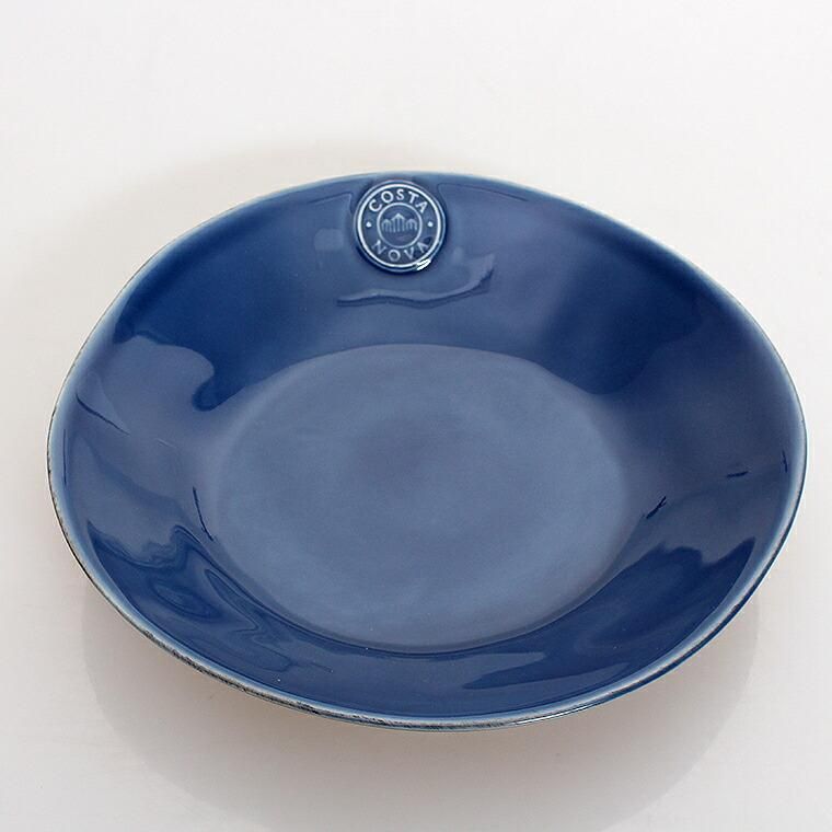 Costa Nova Nova Denim Soup and Pasta Plate