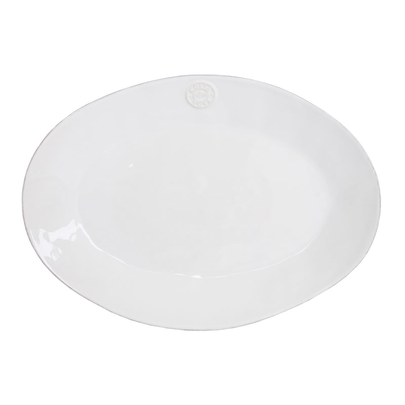 Costa Nova - Nova White Oval platter large - Limolin 