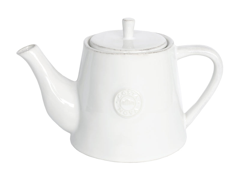 Costa Nova - Nova White Teapot 1.08L - Limolin 