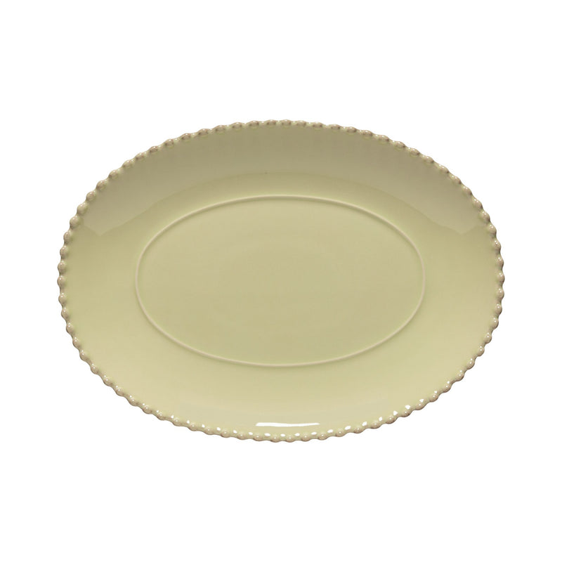 Costa Nova - Pearl Lily Green Oval Platter medium - Limolin 