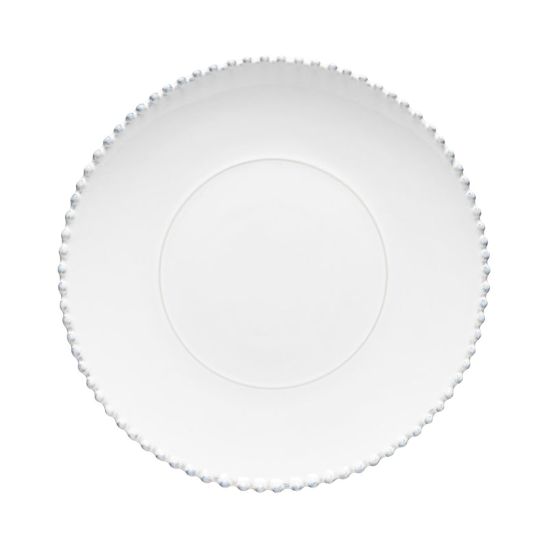 Costa Nova - Pearl White Charger plate - Limolin 