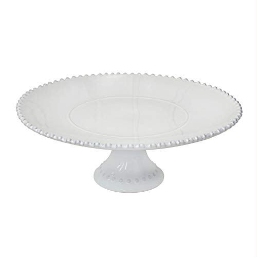 Costa Nova - Pearl White Footed plate e33 - Limolin 