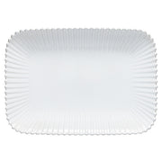 Costa Nova - Pearl White Rect. platter large - Limolin 
