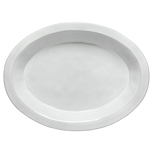 Costa Nova - Plano White Oval platter - Limolin 