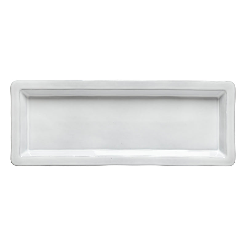 Costa Nova - Plano White Rectangular tray - Limolin 