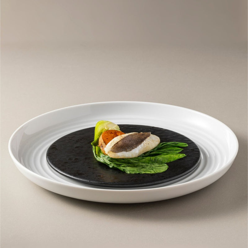 Costa Nova - Resonance Flat Salad Plate - Limolin 