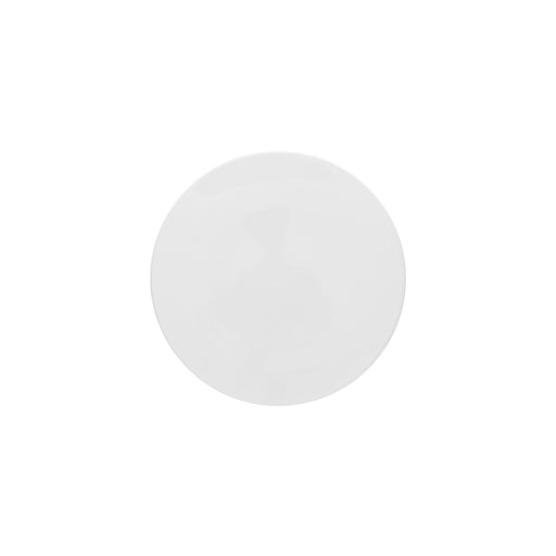 Costa Nova - Resonance White Porcelain Flat Salad Plate - Limolin 