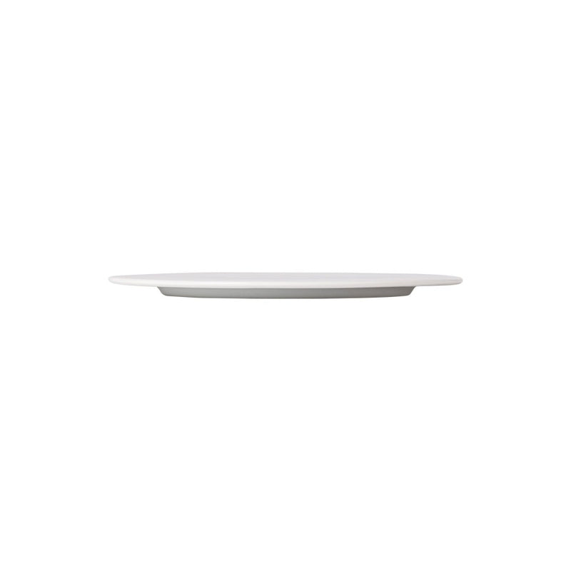 Costa Nova - Resonance White Porcelain Flat Salad Plate - Limolin 