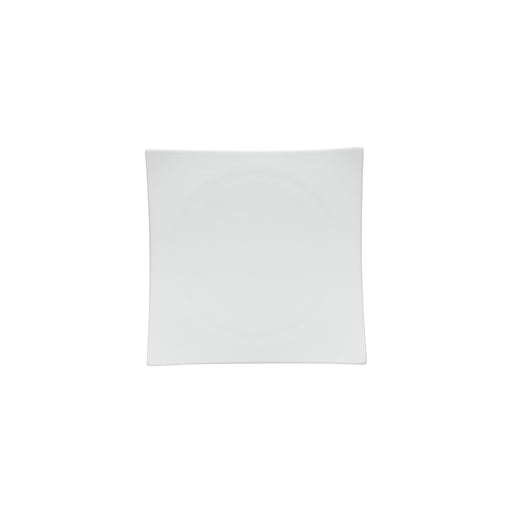Costa Nova - Resonance White Porcelain Square Plate - Limolin 
