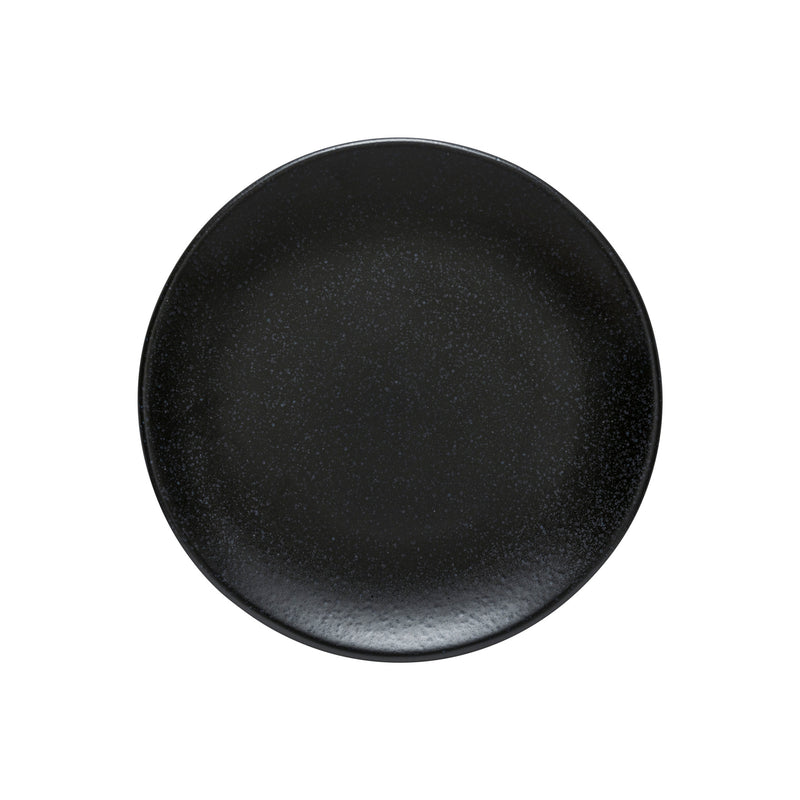 Costa Nova - Roda Black Coupe Dinner Plate - Limolin 
