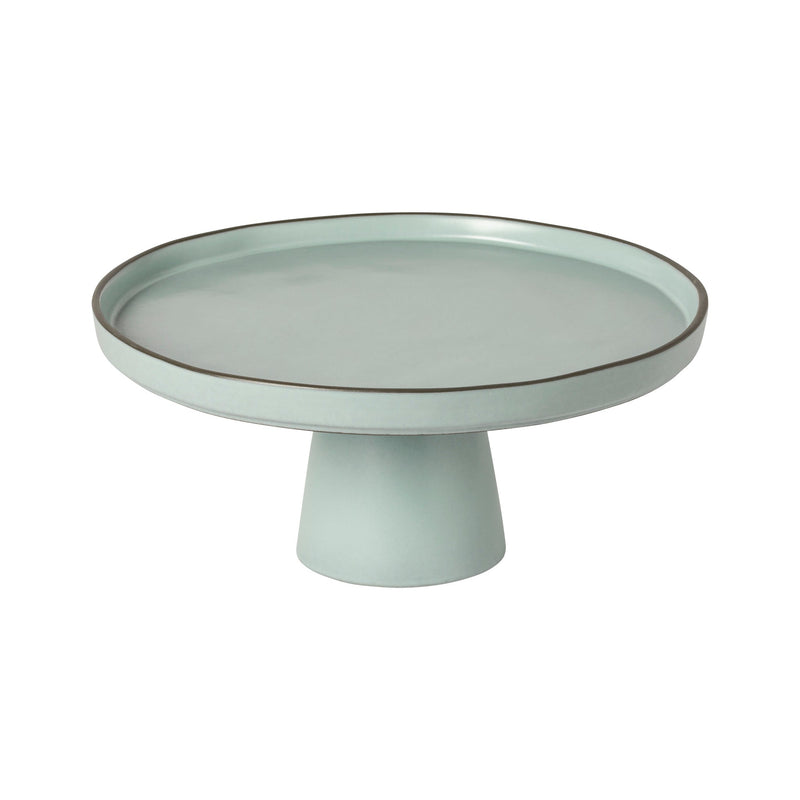 Costa Nova - Stacked Organic Footed plate - Limolin 