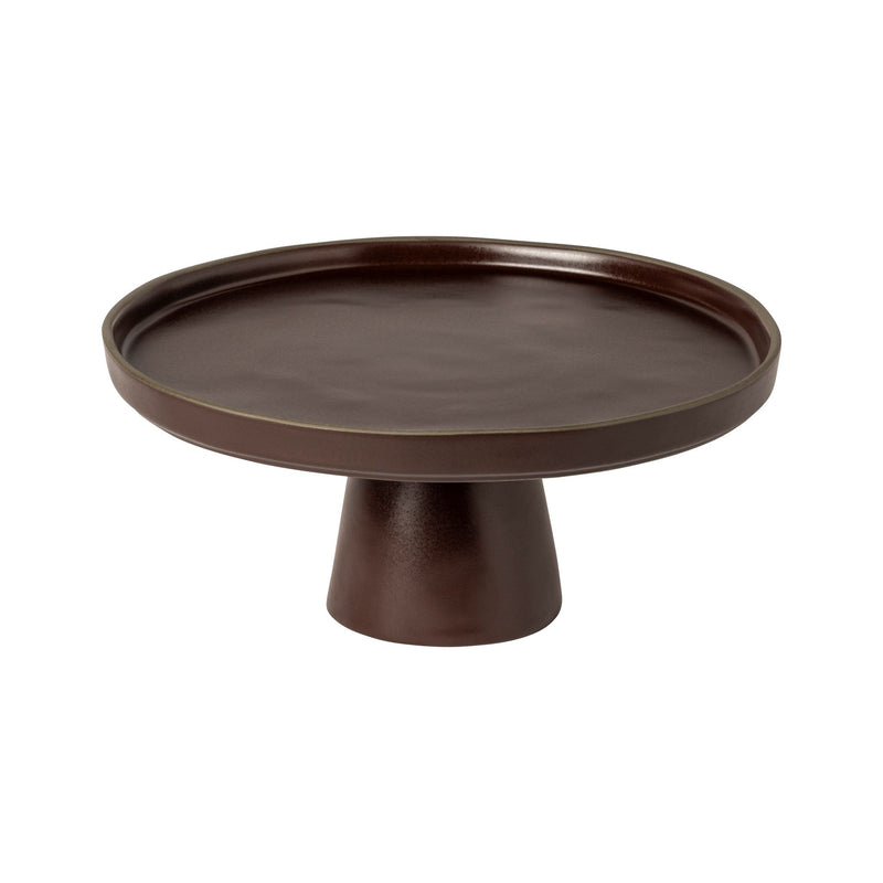 Costa Nova - Stacked Organic Footed plate - Limolin 