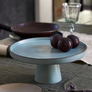 Costa Nova - Stacked Organic Footed plate - Limolin 