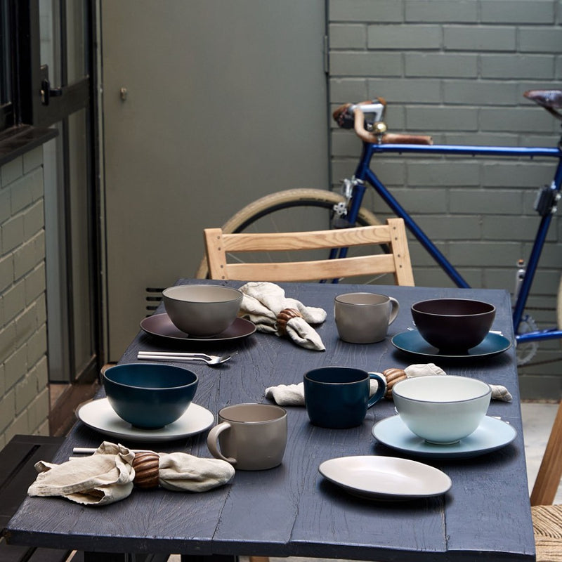 Costa Nova - Stacked Organic Salad/dessert plate - Limolin 