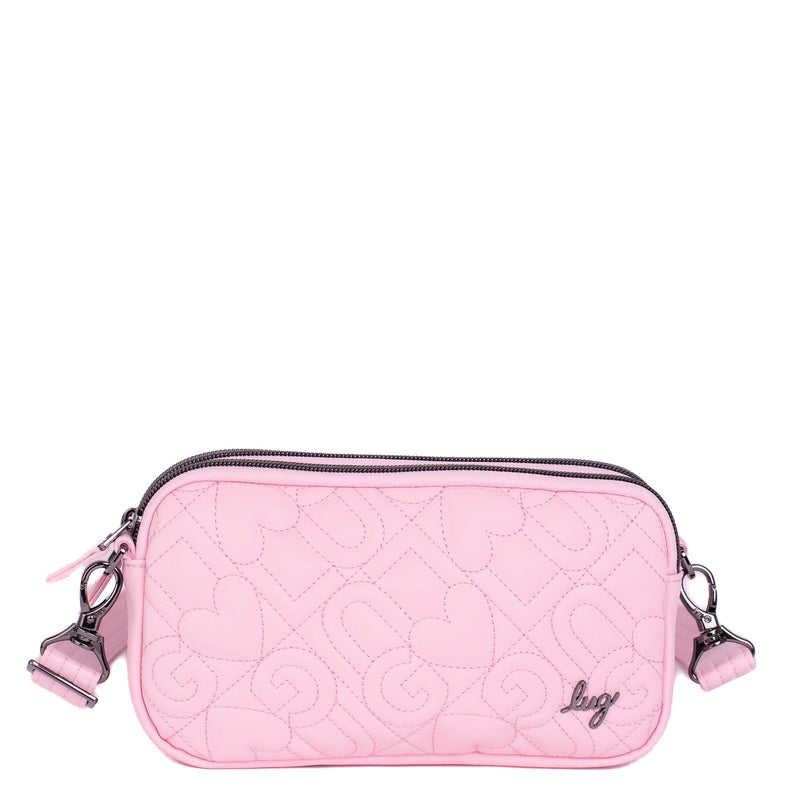 LUG - Coupe XL Love Satin Luxe Convertible Crossbody Bag