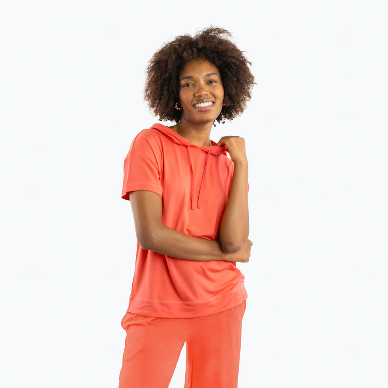 LUG - Coupe Hooded Top Short Sleeve