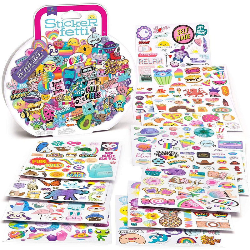 Craft-tastic: Stickerfetti - Limolin 