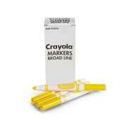 Crayola - 12 Count Bulk Broad Line Markers - Limolin 