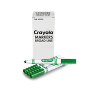 Crayola - 12 Count Bulk Broad Line Markers - Limolin 