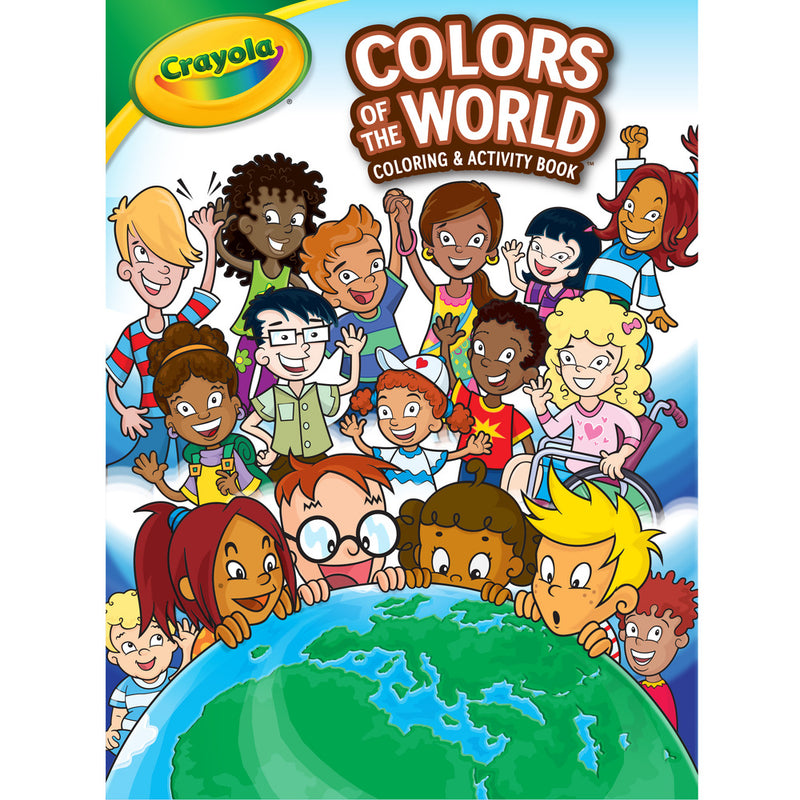 Crayola - Colors of the World Colouring Book - Limolin 
