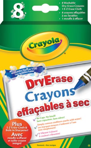 Crayola - Dry-Erase Crayons - Limolin 