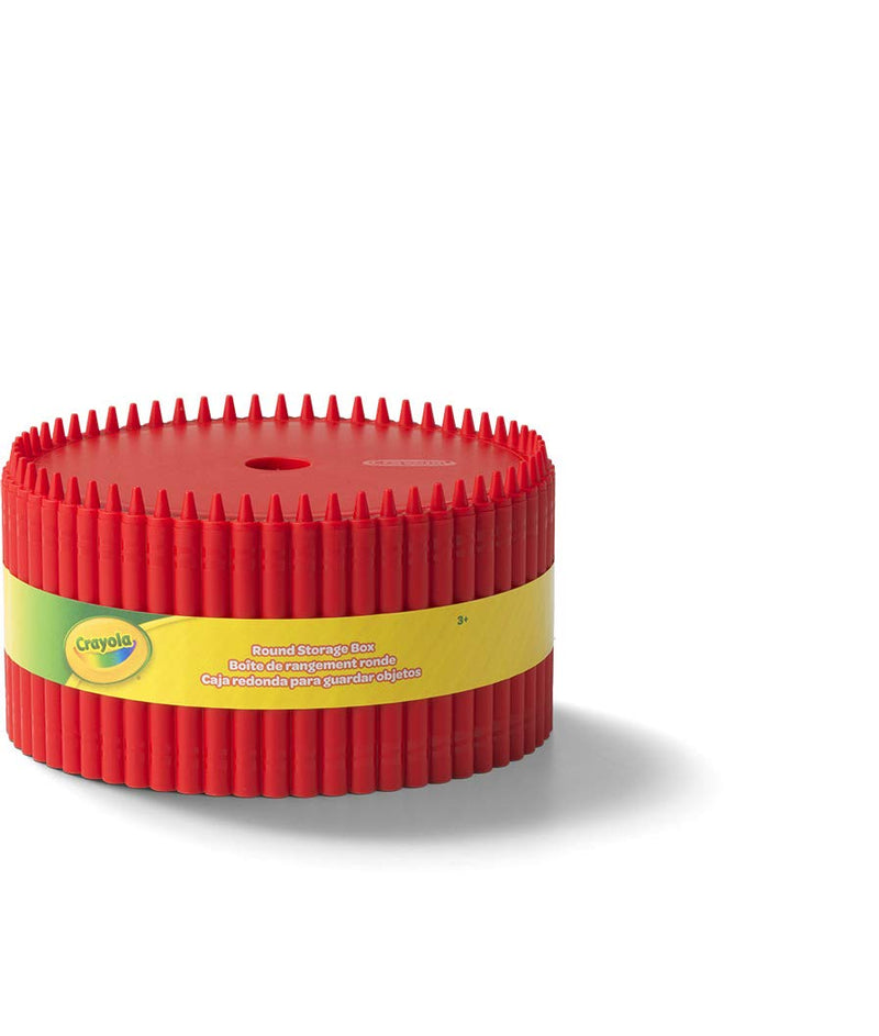Crayola - Round Storage Box Red - Limolin 