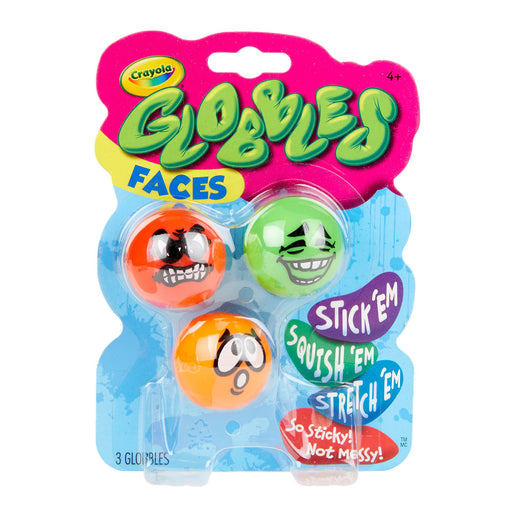 Crayola - Silly Faces Globbles, 3 Count - Limolin 