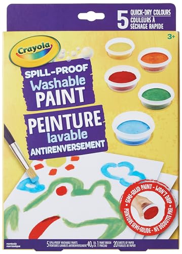 Crayola - Spill Proof Washable Paint - Limolin 