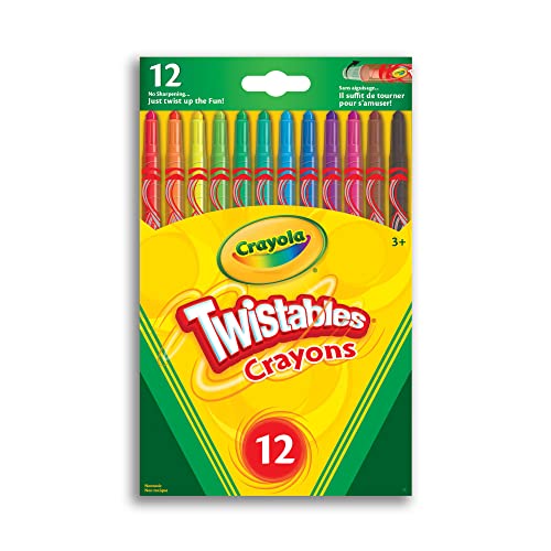 Crayola - Twistables Crayons, 12 Count - Limolin 
