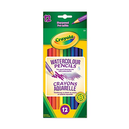 Crayola - Watercolour Pencils, 12 Count - Limolin 