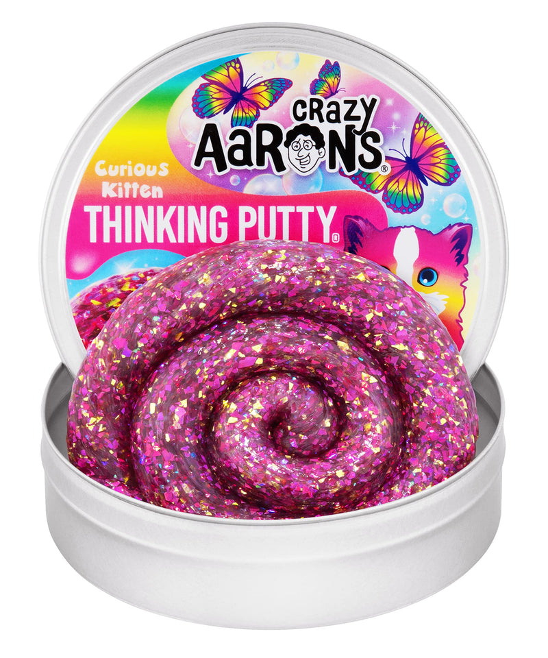 Crazy Aaron's - Thinking Putty - Curious Kitten - Limolin 