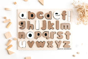 Creative Beginning - LOWERCASE ALPHABET - CHALKBOARD BASE WITH TRACERS - Limolin 