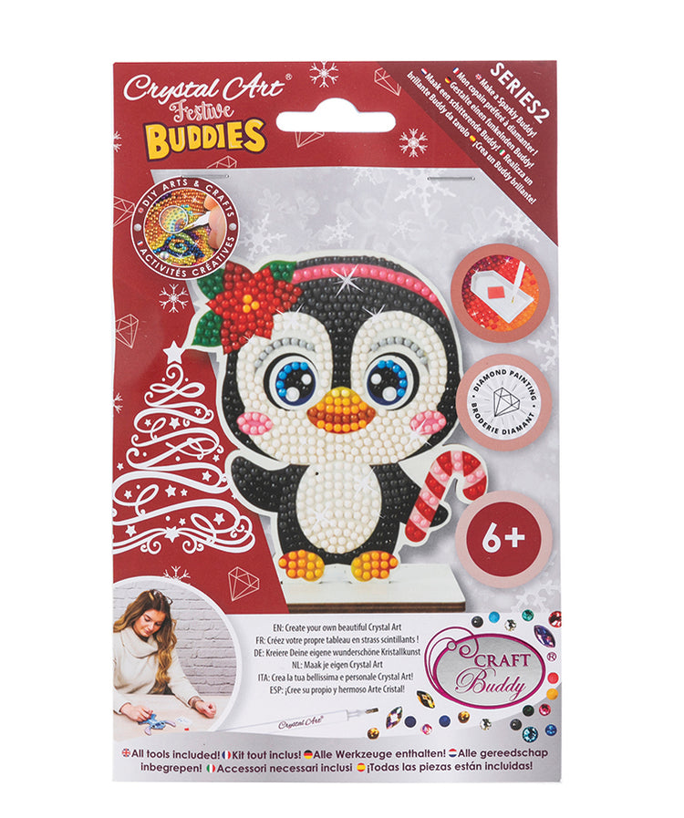 Crystal Art - Buddies: Holiday (Assorted 30 in PDQ) - Limolin 