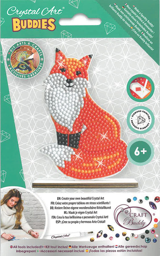 Crystal Art - Buddies: Wildlife (Assorted 30 in PDQ) - Limolin 