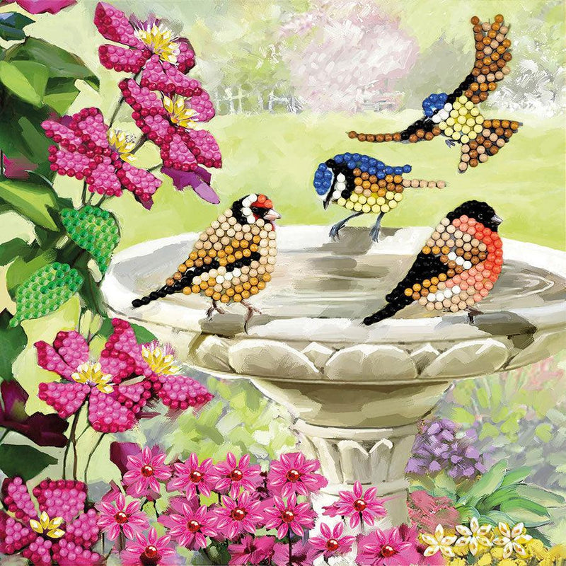 Crystal Art - CA Card - Birds - Limolin 