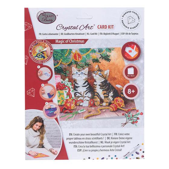 Crystal Art - CA Card Kit: Magic of Christmas - Limolin 