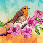 Crystal Art - CA Card Kit - Robin - Limolin 