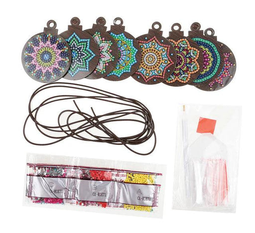 Crystal Art - CA Deco Kit: Hanging Mandala - Limolin 