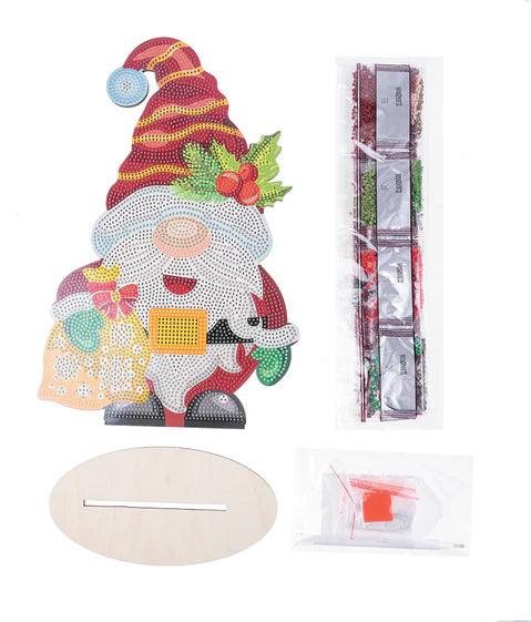 Crystal Art - CA Deco Kit: Mr Winter Gnome - Limolin 