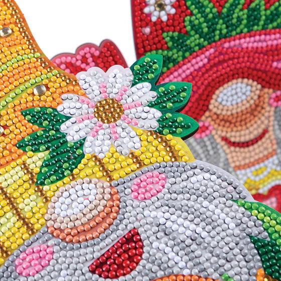 Crystal Art - CA Deco Kit: Spring Gnomes (Set of 2) - Limolin 