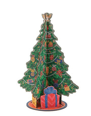 Crystal Art - CA Deco Kit: Wooden Xmas Tree - Limolin 